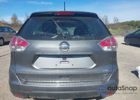 2014 Nissan Rogue S из США, поврежденный, VIN 5N1AT2MV2EC872629